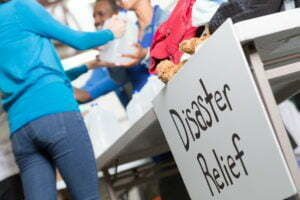Disaster relief center